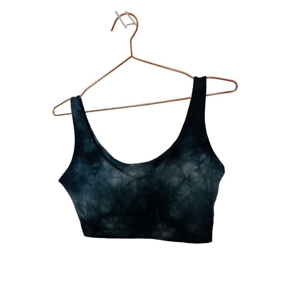 NWOT Brandy Melville Grey Lydia Tie Dye Tank OS
